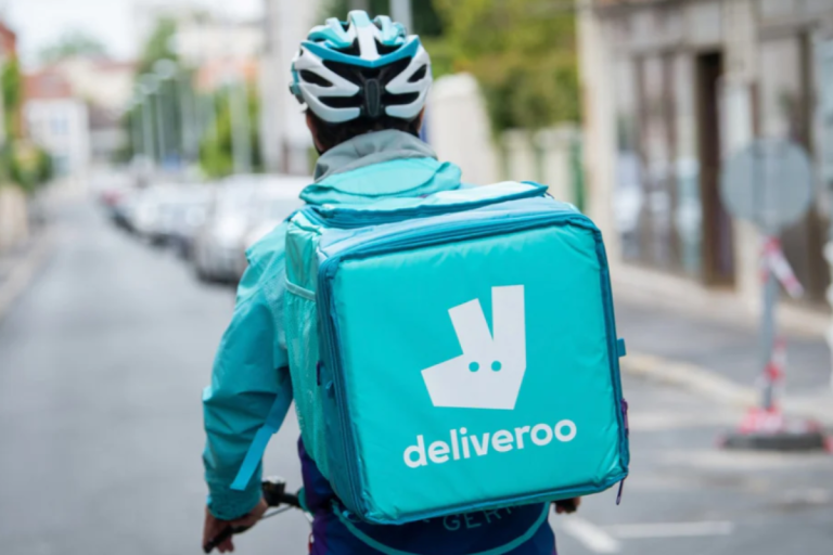 a deliveroo rider