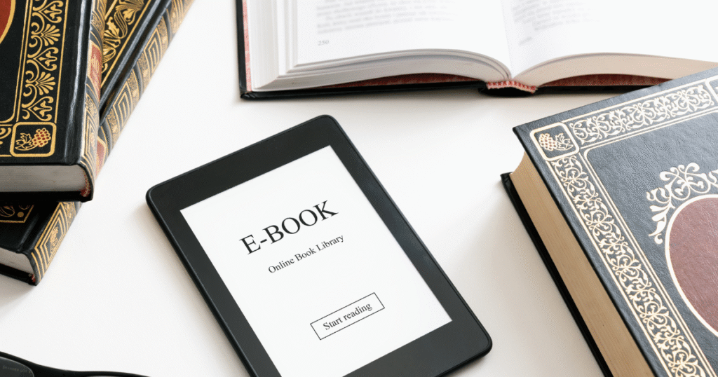 an e-book reader similar to an amazon kindle