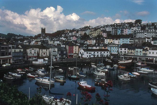 seo services in devon - brixham harbour