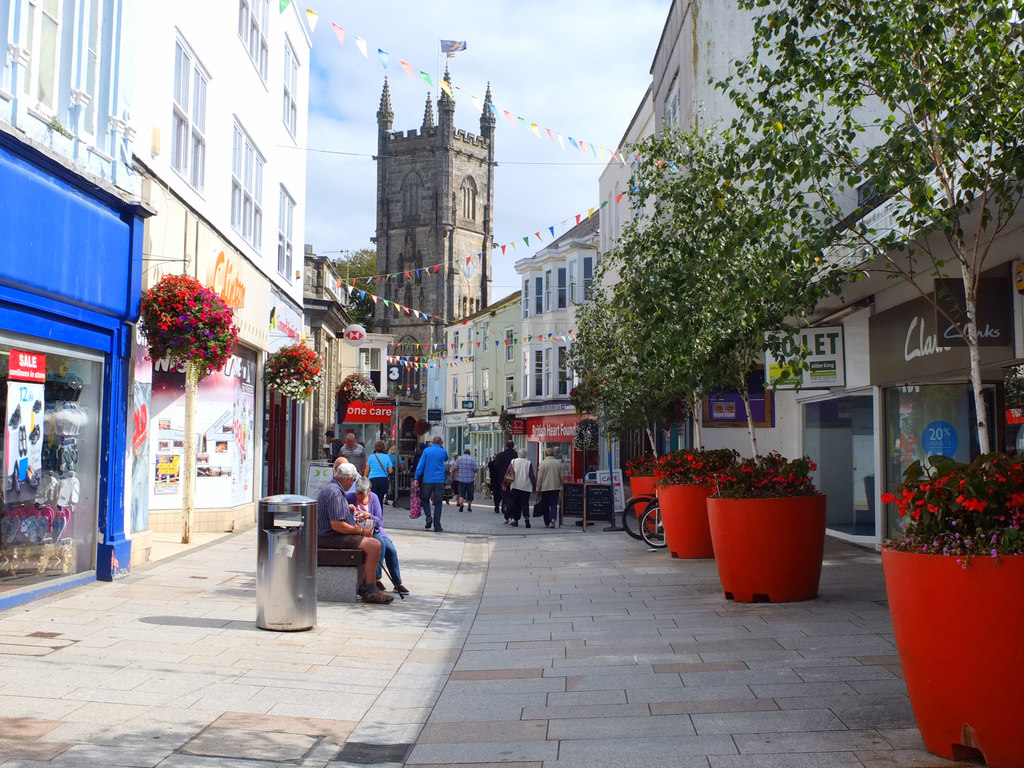 seo services in st austell - st austell town centre