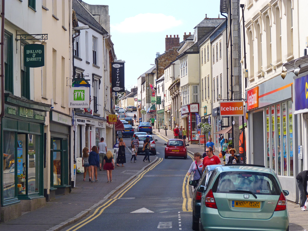 seo services in bodmin - bodmin town centre