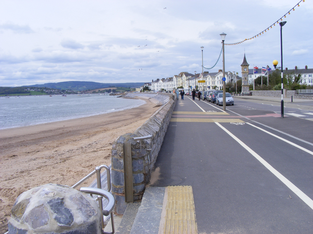 seo services in exmouth - exmouth sea front